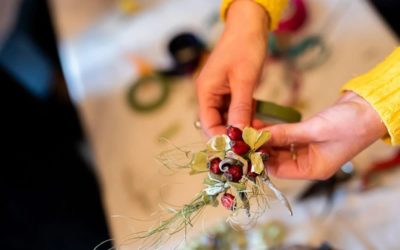 5291-Maak uw eigen accessoire van milieuvriendelijk gedroogde bloemen