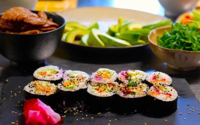 14976-Learn the art of sushi and make your own creations with Miku and Sachiyo