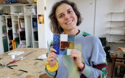 14389-Make your own Tiffany stained glass window with Margaux